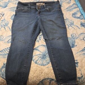 Torrid Dark Blue Ankle Jeans